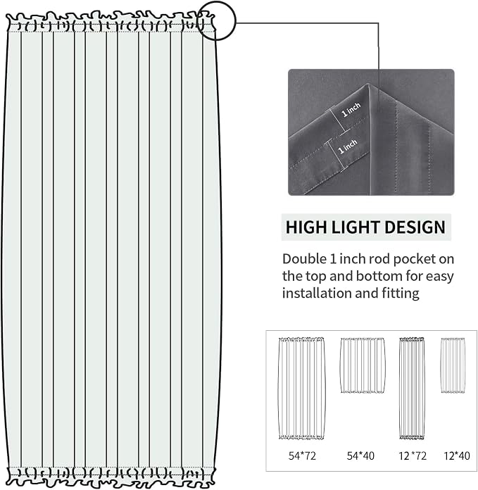 DWCN French Door Curtain - Image 3