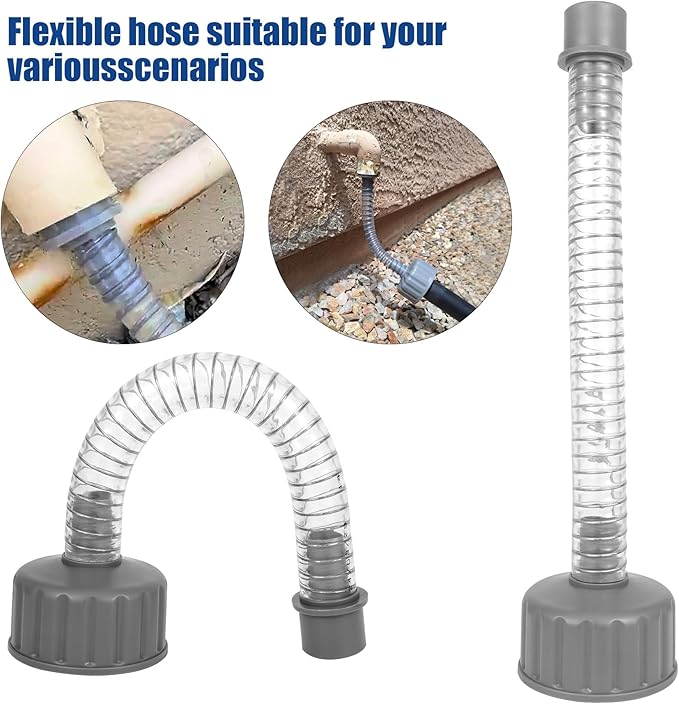 Wet Vac Attachment A/C Drain Lines Cleaner Tool, AC Drain Line Vacuum Adapter - Image 3