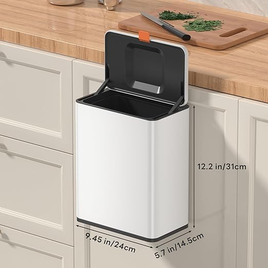 Mbillion Kitchen Compost Bin Hanging Trash Can - Image 5