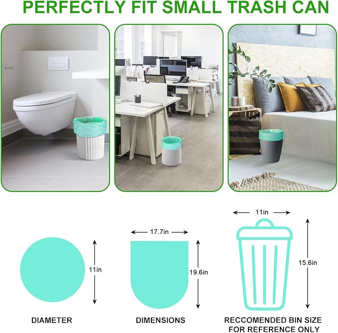 4 Gallon Biodegradable Trash Bags - Image 2