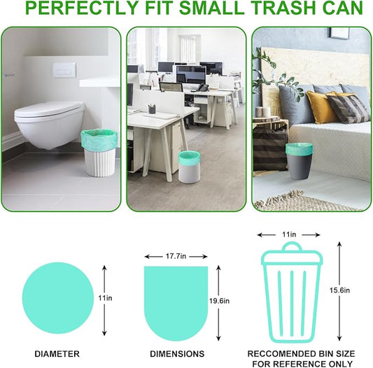 4 Gallon Biodegradable Trash Bags - Image 2