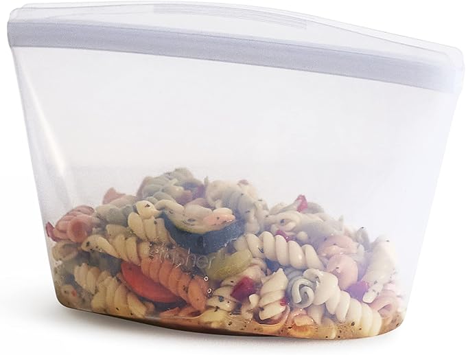 Stasher Premium Silicone Reusable Food Storage Bowl, Sous Vide, Dishwasher by Stasher