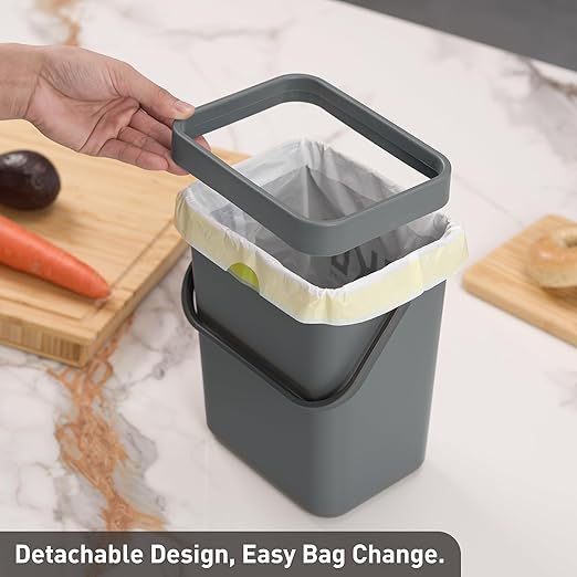 EKO Puro Mini Wall-Mounted Kitchen Trash Can - Image 7