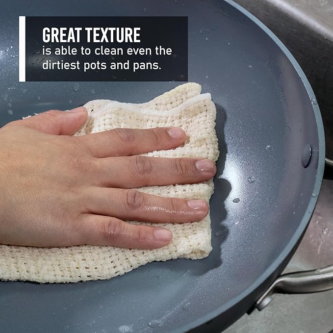 Old Fashion 100% Cotton Dishcloths - Image 3