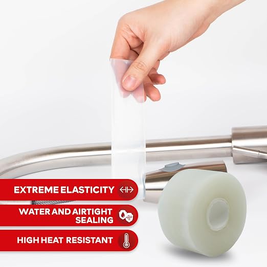 XFasten Self-fusing Silicone Tape Pro, 1.5-Inch x 15-Feet, 30mils Extreme - Image 3