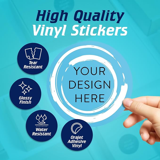 100 Custom Vinyl Stickers - Image 3