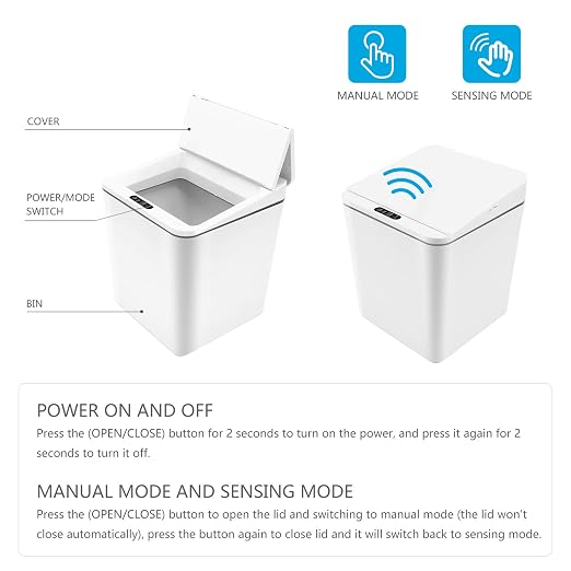 Automatic Small Countertop Trash Can - Image 3