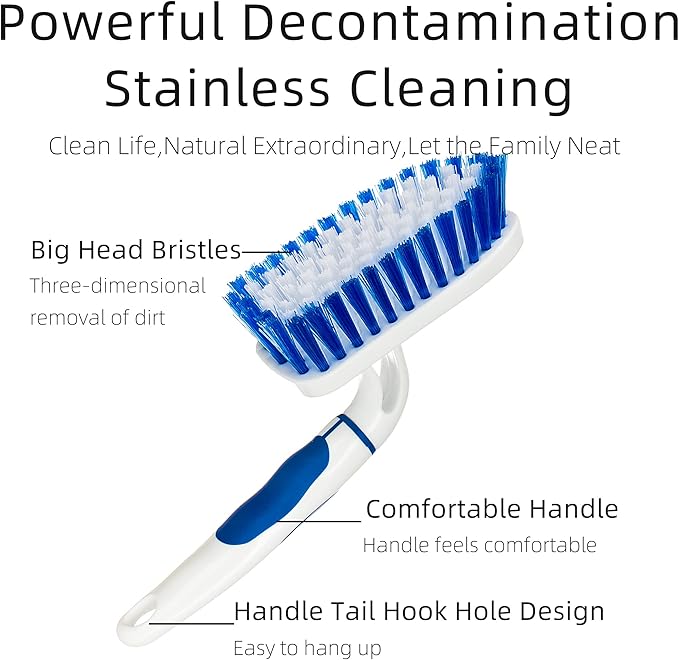 2-Pack Scrub Brush for Cleaning - Image 3