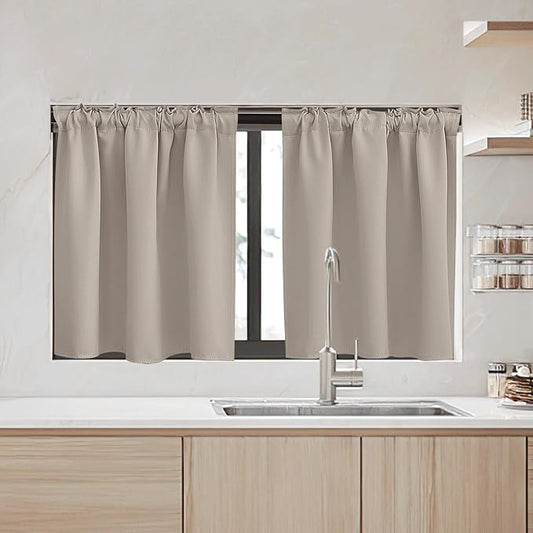 RYB HOME Small Window Curtains - Image 2