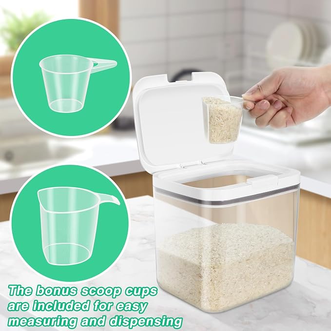 Flour Sugar Storage Containers, Kitchen Organizers and Storage - Image 7