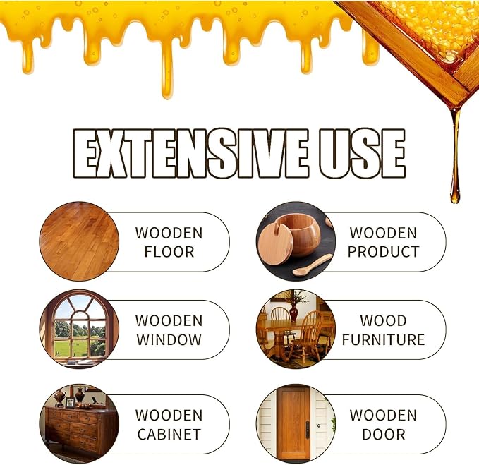 MOODTALK Beeswax Spray Furniture Polish, Wood Cleaner, Wood Floor Polish - Image 3