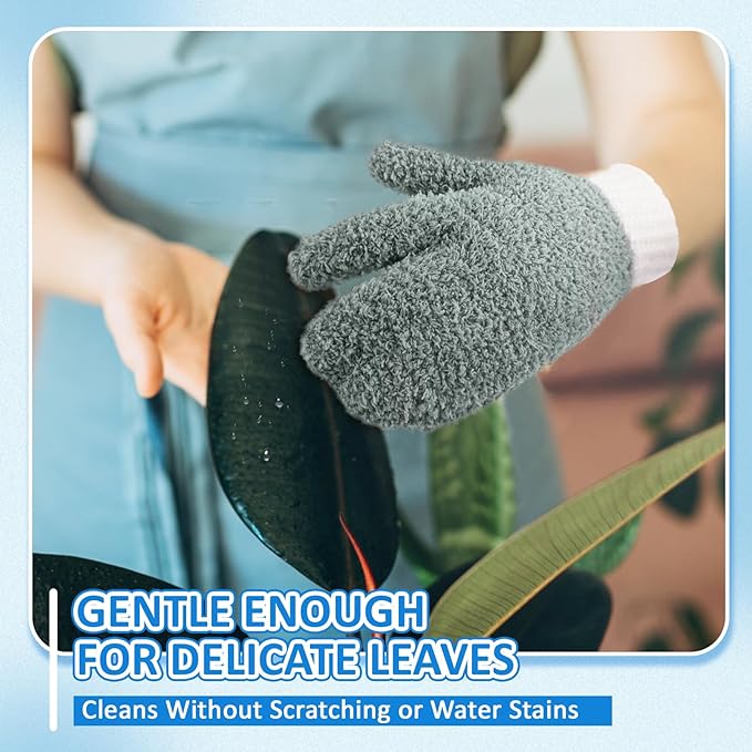 MIG4U Microfiber Dusting Gloves House Cleaning Glove - Image 5