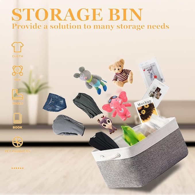TheWarmHome Storage Basket for Organizing - Image 2