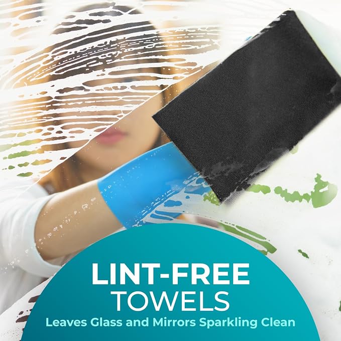 100 Pack Microfiber Cleaning Cloth Roll - Image 6