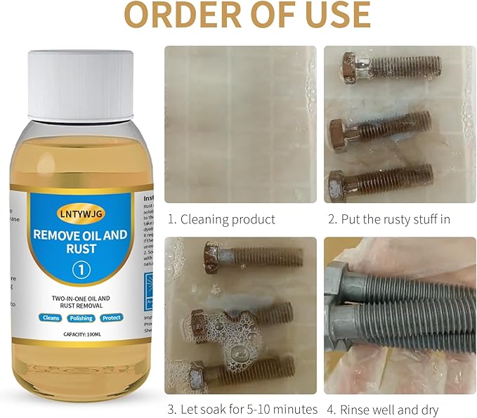 Industrial Strength Rust Remover, Penetrating Rust Removal - Image 3