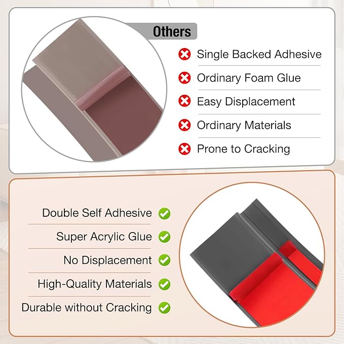 Floor Transition Strip Self Adhesive Vinyl Door Threshold - Image 4