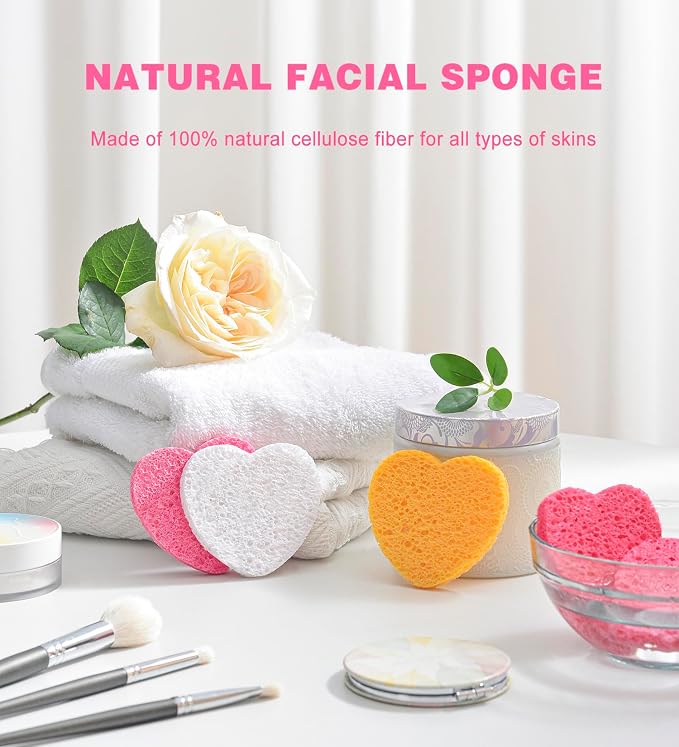 50-Count Compressed Facial Sponges - Image 2