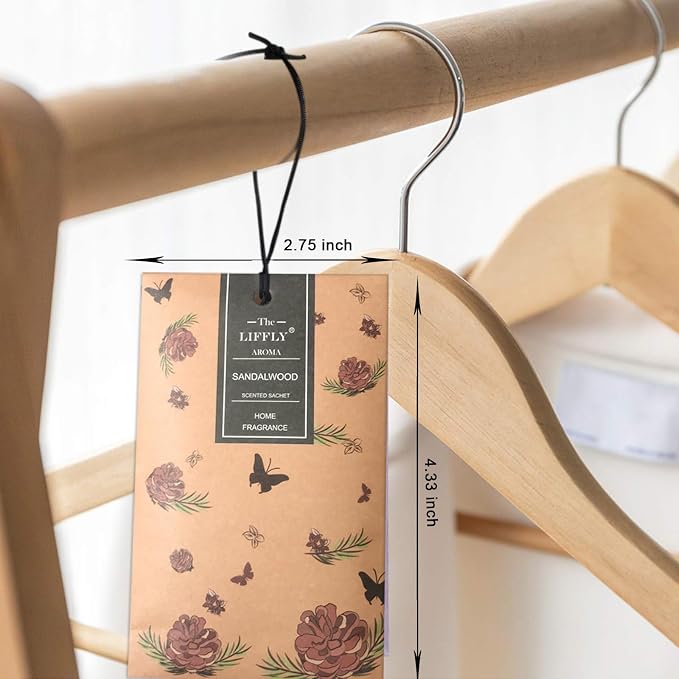 14 Packs Scented Sachets Bag for Drawers and Closets Long-Lasting Home - Image 3
