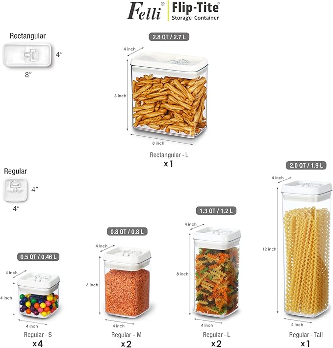 Felli Flip Tite Storage Container - Image 4