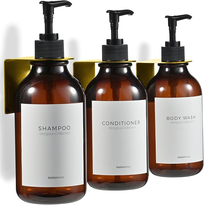 MaisoNovo Shampoo and Conditioner Dispenser by MaisoNovo-TheArtofSustainableLiving