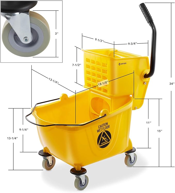 Dryser Commercial Mop Bucket - Image 5