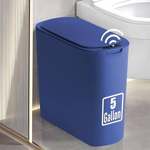 5 Gallon Motion Senor Bathroom Trash Can by TIPGO