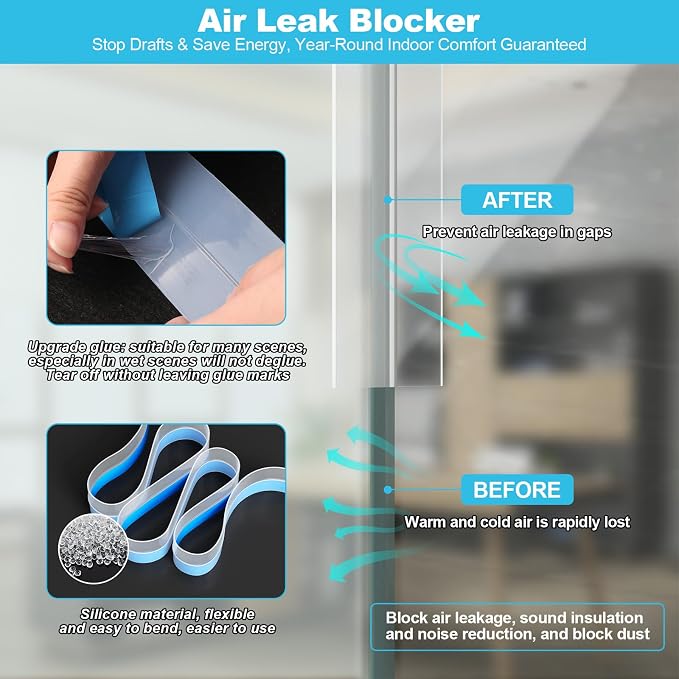 Weather Stripping Door Seal, Silicone Strip - Image 5