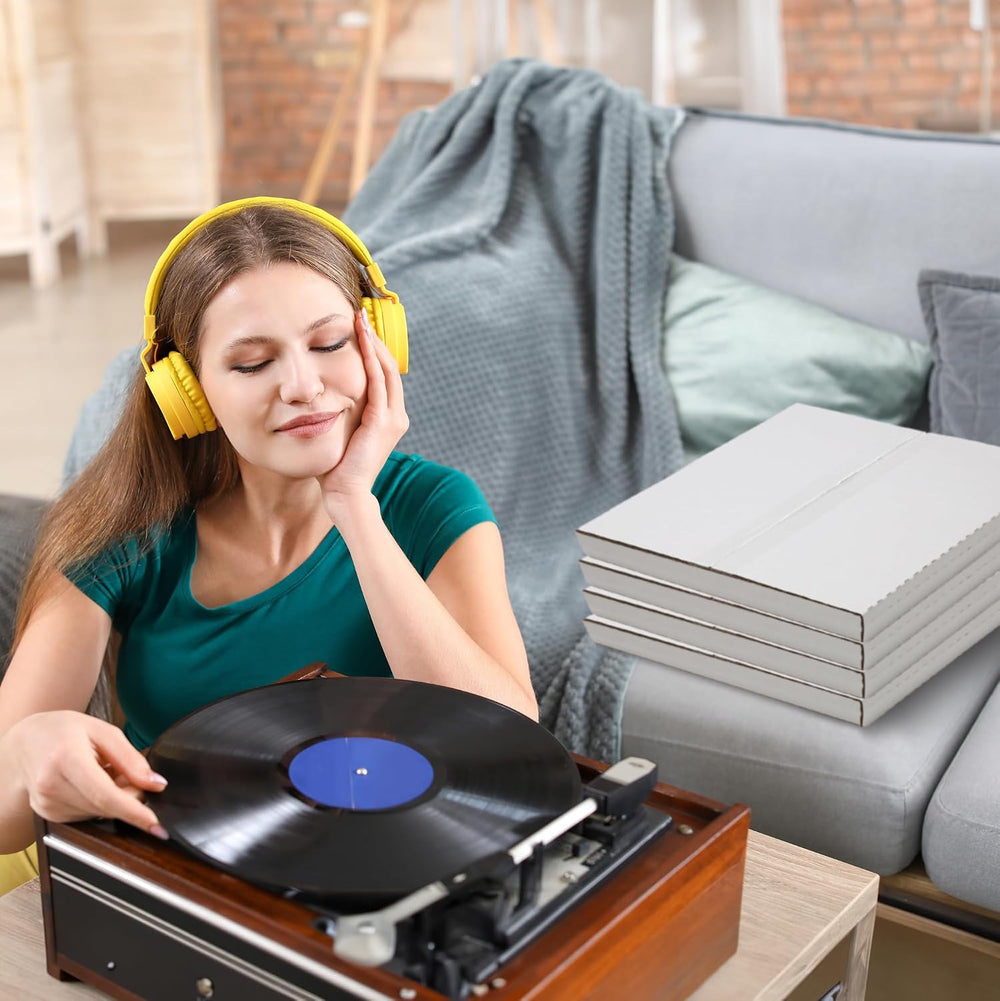 The Boxery 100 Pack - 45RPM Strong Record Mailer Boxes | 7.5" x 7.5&quot...