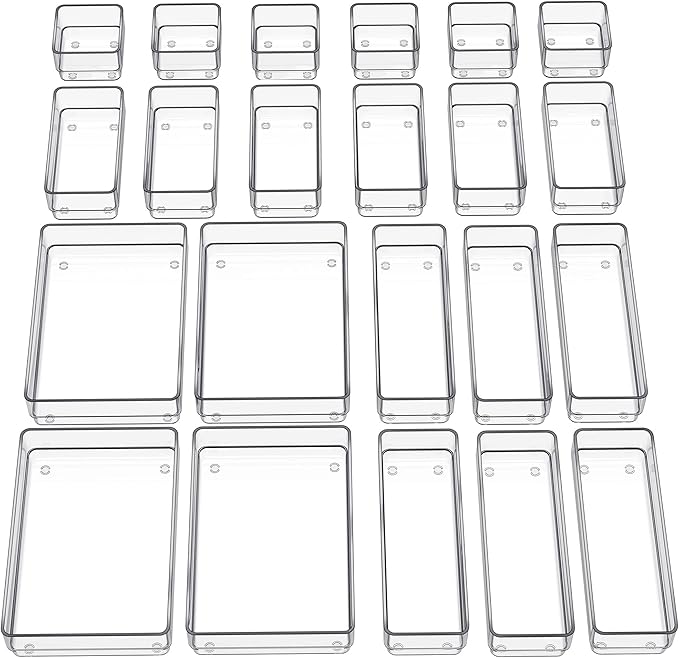 SMARTAKE 22-Piece Drawer Organizer by SMARTAKE