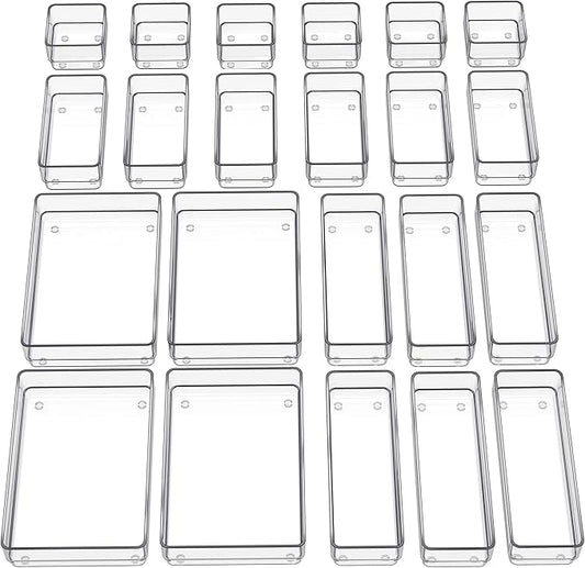SMARTAKE 22-Piece Drawer Organizer by SMARTAKE