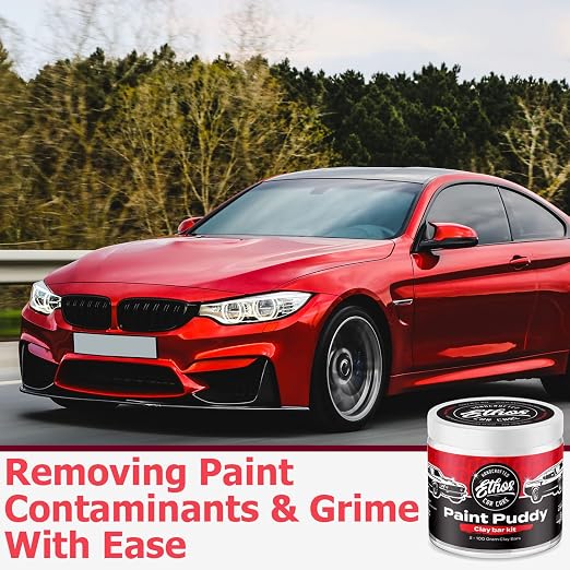 Ethos Clay Bar Kit Paint Puddy Car Detailing Clay 200g - Image 3