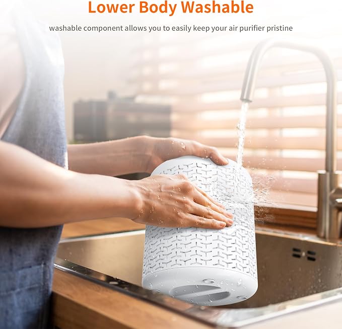 AIRROMI Air Purifiers for Bedroom Home, Activated Carbon Filter Cleaner - Image 8