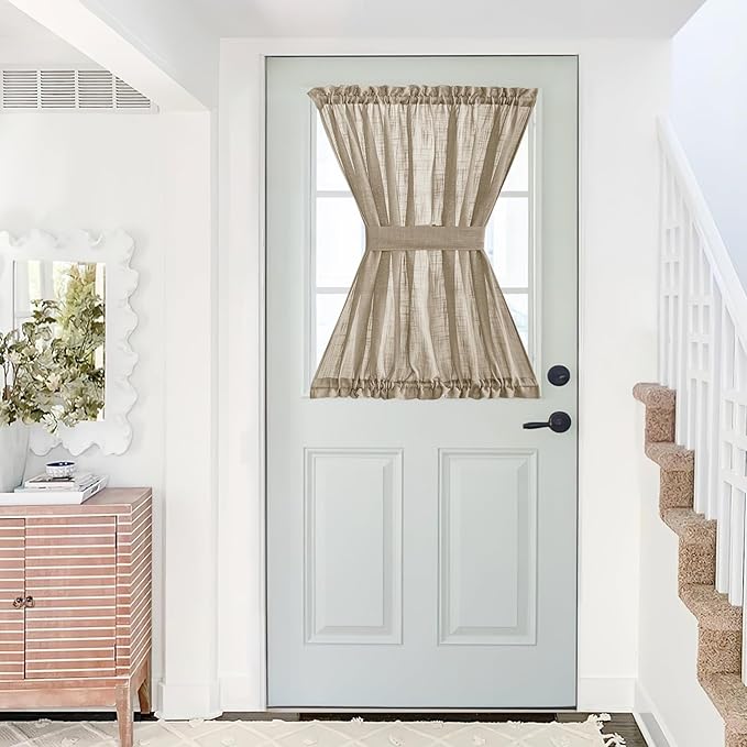 NICETOWN Sheer Back Door Curtain by NICETOWN