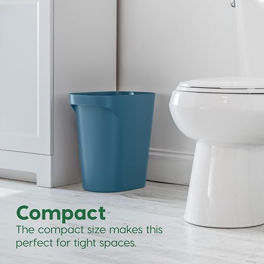 IRIS USA Small Trash Can Wastebasket - Image 4