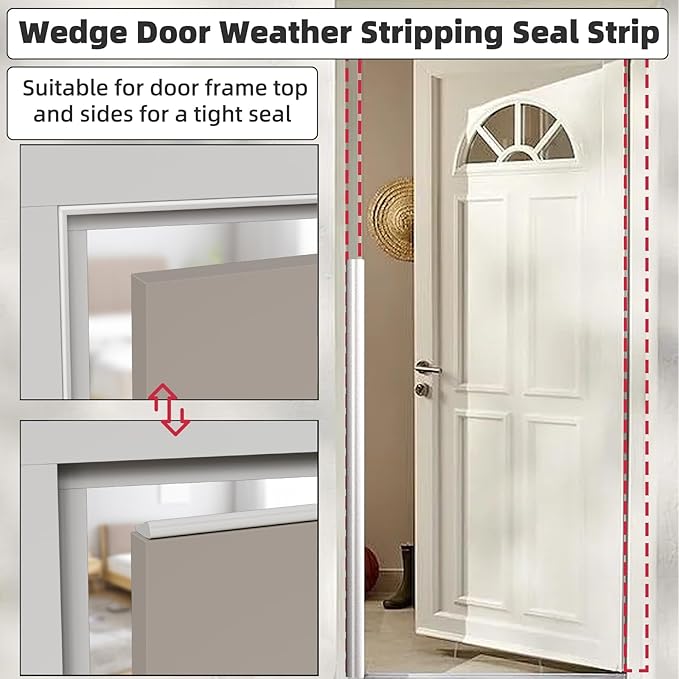 3 Pack*16.4 Ft Weather Stripping Seal Strip - Image 5