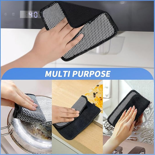 KinHwa Kitchen Washcloths for Dishes Absorbent Microfiber Dish Cloths Quick Dry - Image 2