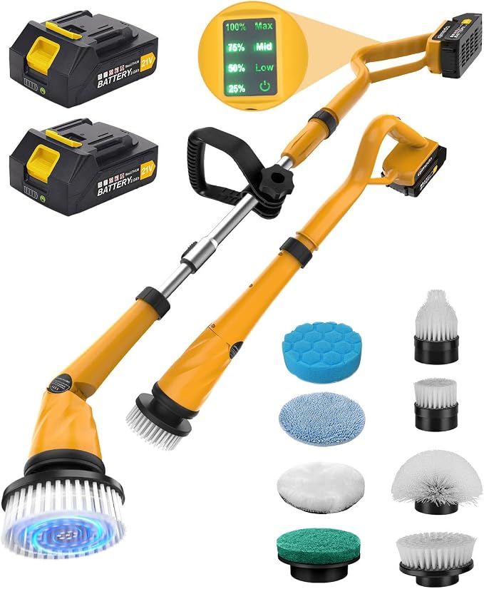 Qimedo 1500 RPM Electric Spin Scrubber - Image 9