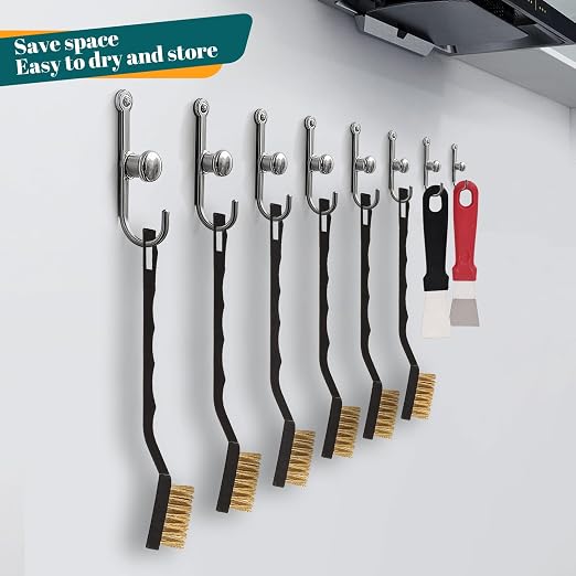 24 Pcs Mini Brass Brush Set, Brass Scratch Brush - Image 4