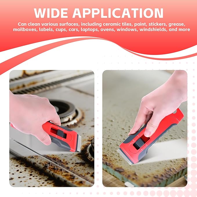 Upgraded Extractable & Magnetic Razor Blade Scraper Tool - Image 6