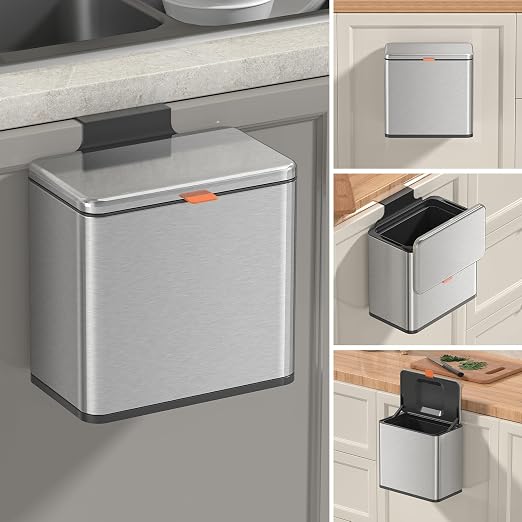 Mbillion Kitchen Compost Bin Hanging Trash Can by Mbillion