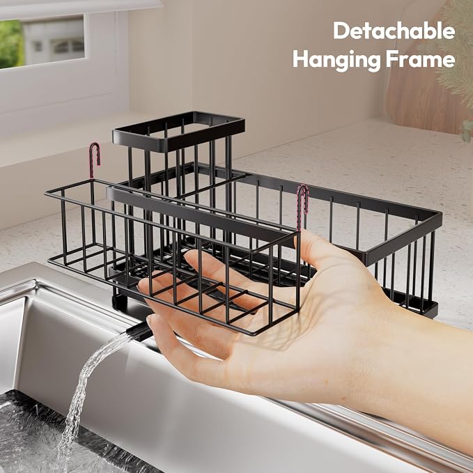 SWTYMIKI Sink Caddy Sponge Holder - Image 5