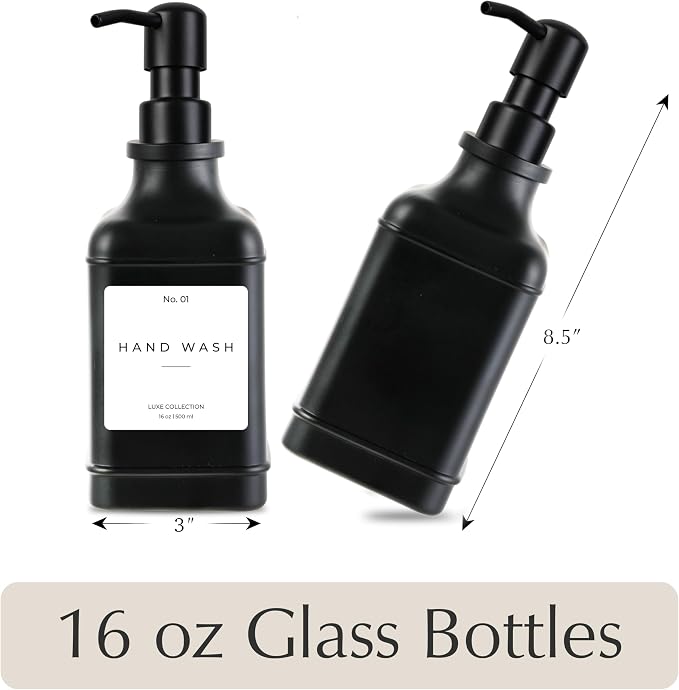 Emerson Essentials Soap Dispenser, Dish Soap Dispenser, Soap Dispenser Bathroom - Image 3