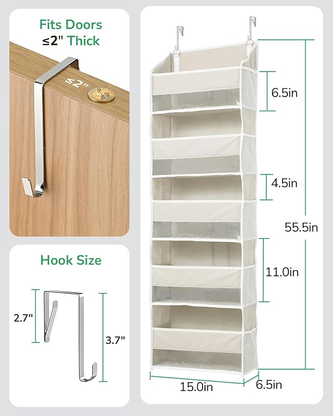 ULG 1-Pack Over Door Organizer - Image 5