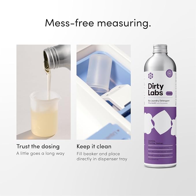 Dirty Labs | Murasaki Scent | Bio-Liquid Laundry Detergent | 80 Loads | - Image 7