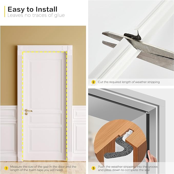 Weather Stripping Door Seal Strip - Image 5