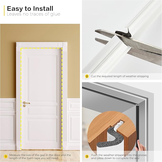 Weather Stripping Door Seal Strip - Image 5