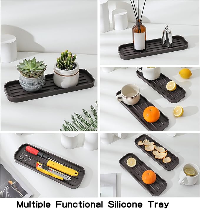 Silicone Kitchen Sink Organizer Tray - Image 5