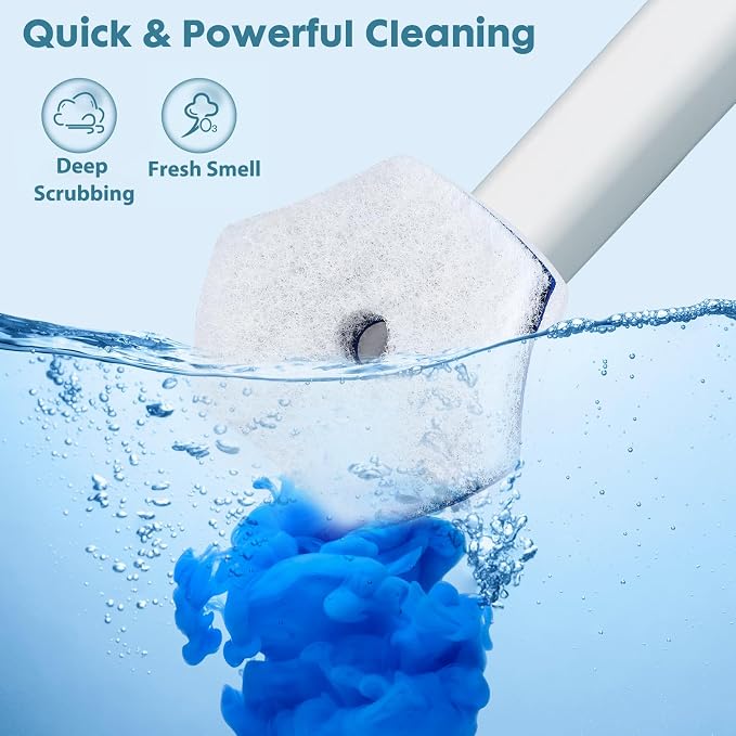 COBETE Disposable Toilet Brush Wand 2 Kit - Image 2