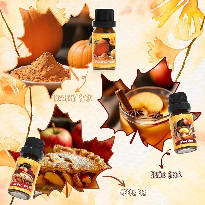 Autumn Fragrance Oils Set, Essential Oil - Image 3