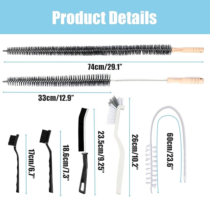 Washing Machine Cleaning Brush, Dryer Cleaning Brush, Crevice Brush - Image 3